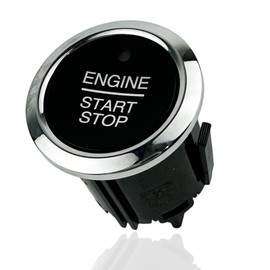 Ignition Start Stop Button Switch Fit for Ford F250 F350 F450 2017-2021, Fit for Expedition Edge Fusion S-Max Mondeo, Ignition Starter Switch Replace DG9T14C376ADW DG9T-14C376-ADW