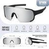 Ofwin Polarized Cycling Sports Sunglasses for Men Women UV Protection