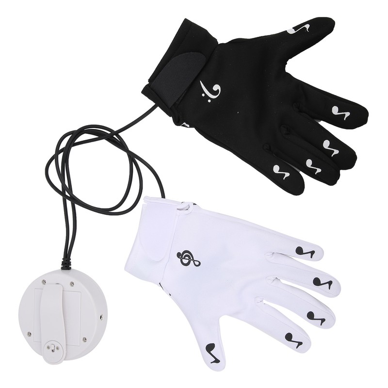 Electronic Piano Gloves for Kids Adults with Speakers Portable Party