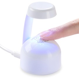 Five Angeles Five Angeles Mini UV Light for Gel Nails C Flash Curing with Smart Sensor for Quick and Easy Nail Extensions, Portable UV LED Light for DIY Gel Polish Nail Art Manicures