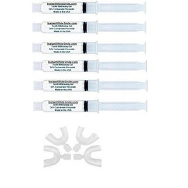 SEALED-INSTANT WHITE SMILE'S optimzed 60ml 36% Carbamide Peroxide Teeth Whitening Gel KIT-Professional Dentist Strength Gel KIT with 2 SETS OF TRAYS SEALED