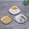 SANQIAHOME 12 x 12 cm Square Appetizer Plate, Set of