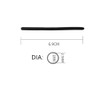 BEHLINE Silicone Replacement Temple Tips Sleeves Ear Cover fit for