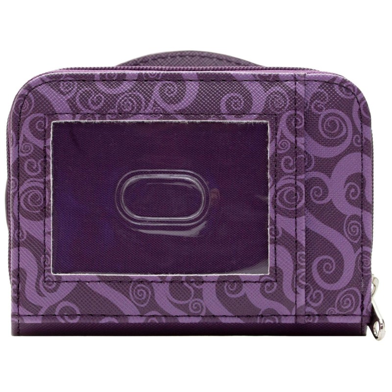 Button Eyes Coraline Parallel Universe Dark Fantasy Purse Zip Coin