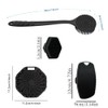 Juego Cepillos Baño Silicona Incluye Cepillo Espalda Mango Largo Facial
