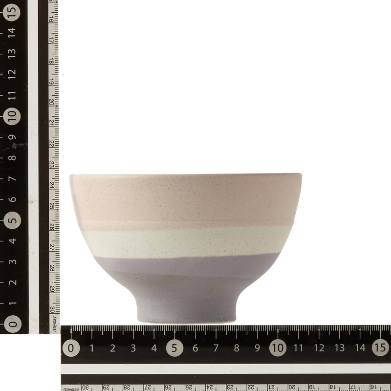 Francfranc Mino Yaki Rice Bowl, Divided by Franc Blue