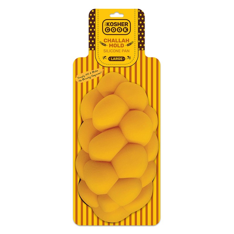 The Kosher Cook Silicone Braided Challah Mold - Large -