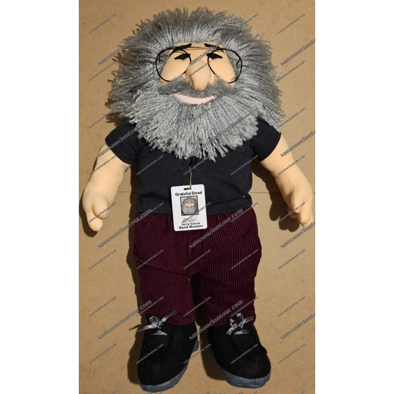 Grateful Dead - Jerry Garcia Doll Tour Laminate Accessory, SYF,