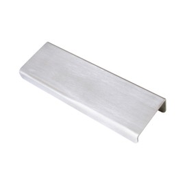RCH Hardware PL-SS161-96 Solid Stainless Steel Modern Finger Edge Pull, 4 1/2 Inch, Brushed Stainless Steel (2 Pack)