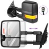 ROADFAR Towing Mirrors with 2008-2013 For Chevy Silverado For GMC
