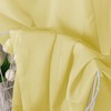 Aiyufeng Yellow Sheer Curtains 2 Panel Sets 84 Inches Long