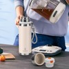 Stainless Steel Flask with Cup 700ml/23.6oz Vacuum Insulated Thermo Bottle