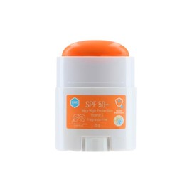 BILGE OZTURK Coloured Sun Protection Pen, SPF 50+ UVA/UVB Protection, Face Sun Protection for Sensitive Skin, Quick Absorption, Water and Sweat-Resistant, Travel Size, Suitable for Children, 5 Floz Orange