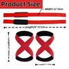 Figure 8 Lifting Straps for Deadlifts & Powerlifting – Heavy