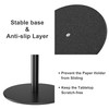 Matte Black Kitchen Roll Holder - Free Standing Paper Towel