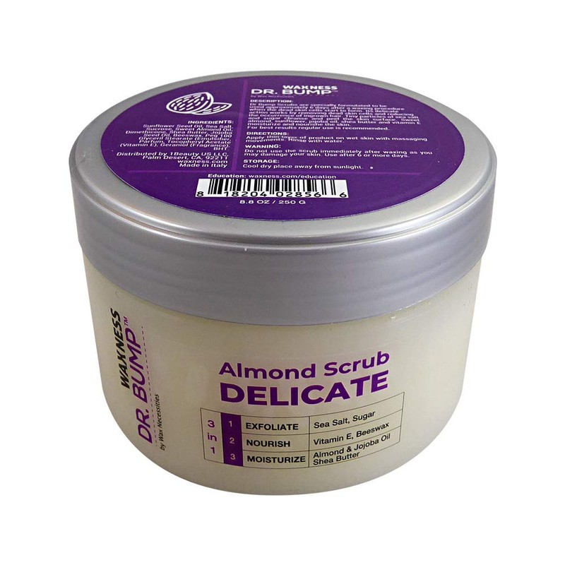 Waxness Dr. Bump Scrub 3 in 1 Almond 8.8 Oz