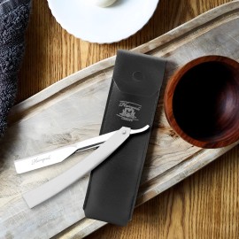 HARYALI LONDON Stainless Steel Cut Throat Razor, Shavette, Durable Barber Straight Razor