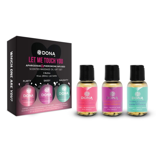 System Jo Dona Let Me Touch You Massage Gift Set