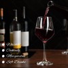 Plastic Wine Glasses Set of 2(15oz) |Unbreakable Wine Glasses with