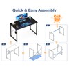 Casaottima 40 Inch Small Computer Desk for Home Office, Study