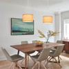 IHENGYANLT 2 Pack Plug in Pendant Light, Hanging Light with