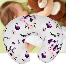Atyhao U-Shaped Nursing Pillow, Original Nursing Pillow, Soft Flexible U-Shaped Nursing Pillow, Protective Cover, Cotton Blend, Nursing Pillow Cover for Babies [#4] Pregnancy & Side Sleeper Pillow