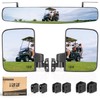 10L0L Golf Cart Mirror Sets -No Drilling Side Mirrors,Wide Angle