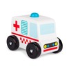 Tobar Wooden Sound and Play Ambulance Vehicle with Electronic Siren