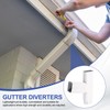 sourcing map Downspout Gutter Y Shape Connector 2x3 Inch Square