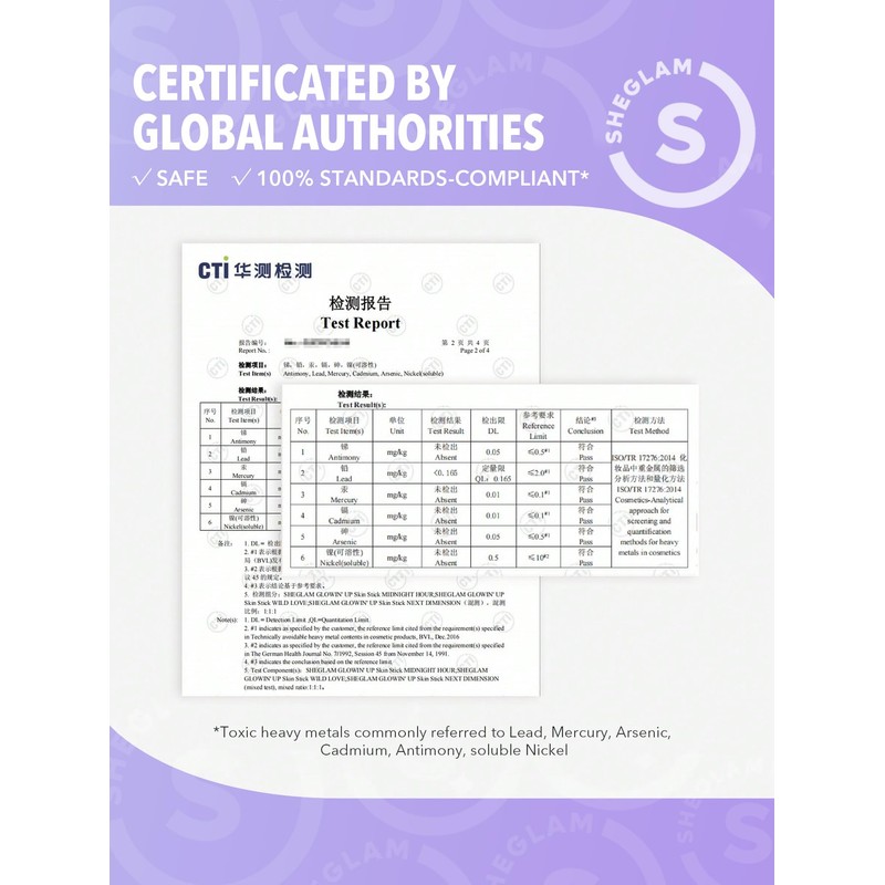 SHEGLAM Snatch N Cream Blush Stick Longlasting High Pigment Blush