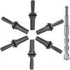 FLKQC 6pcs Rock Splitting Wedges and 1pcs Rotary Hammer Drill