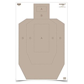 Birchwood Casey Eze-Scorer IPSC Practice Target (Per 5), 23 x 35-Inch