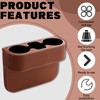 Car Cup Holder, Auto Front Seat Gap Interior Drink Organizer,