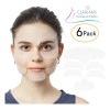 CLARIANS - Parches Silicon Facial Mascarilla Hidratante Reutilizable