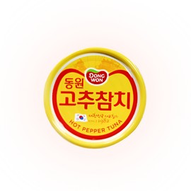 100g of red pepper tuna Dongwon / 고추 참치 100g 10개 동원