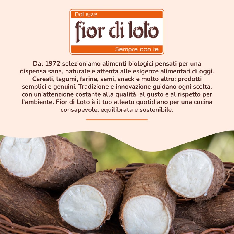 Fior di Loto Tapioca - Amido di Tapioca - Addensante