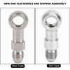 Banjo Adapter Fitting Stainless Steel 10mm/0.4in (AN4 AN 04) for