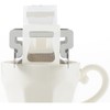 Yoshikawa SJ3400 Coffee Drip Back Holder, Mocha Brown, Made in