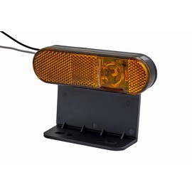 HELLA 2PS 329 060-101 Side Marker Light - LED - 24V - mounting - Lens Colour: Yellow - left/right