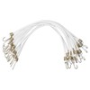 15 Pack Heavy Duty Bungee Cords with Hooks 10 Inch