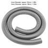 Fdit Flexible Hose Soft Tube Pipe Inner 32mm Outer 39mm
