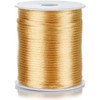 FQTANJU 2mm Nylon Satin Cord, 100 Yards Nylon Cord Satin