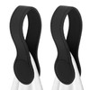 Guniata Pack of 2 Magnetic Towel Clips, Leather Towel Holder,