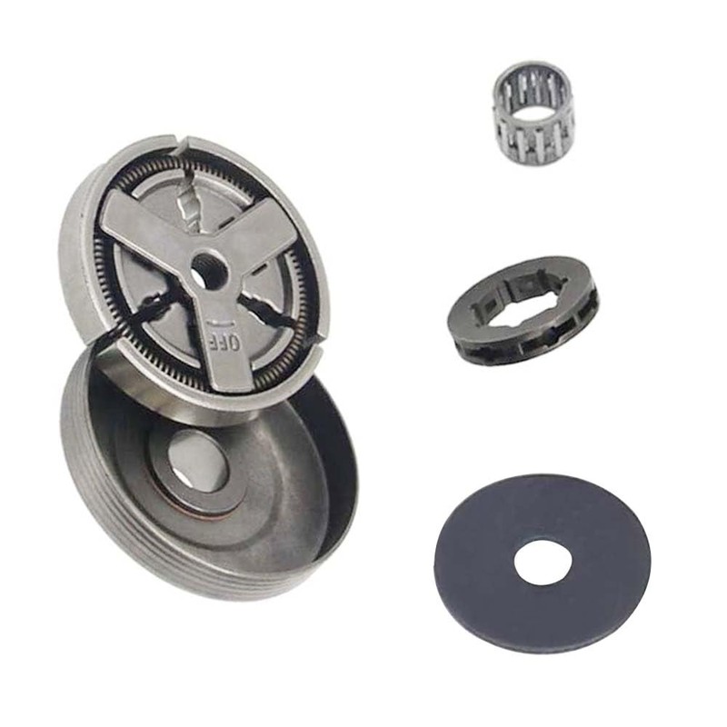 Clutch with sprocket bearing, suitable for chainsaw accessories 45cc 52cc