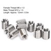 10 Pcs Insert Nut Reducing Repairing M6 x 1.0 Female