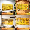 Chinrose Metal Pegboard Panels, Yellow, Heavy Duty