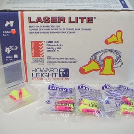 25 Pairs HOWARDLEIGHT LASER LITE + 1 Ear Plug Case