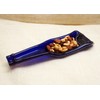 Upcycled Cobalt Blue Glass Beer Bottle Spoon Rest Small Dish
