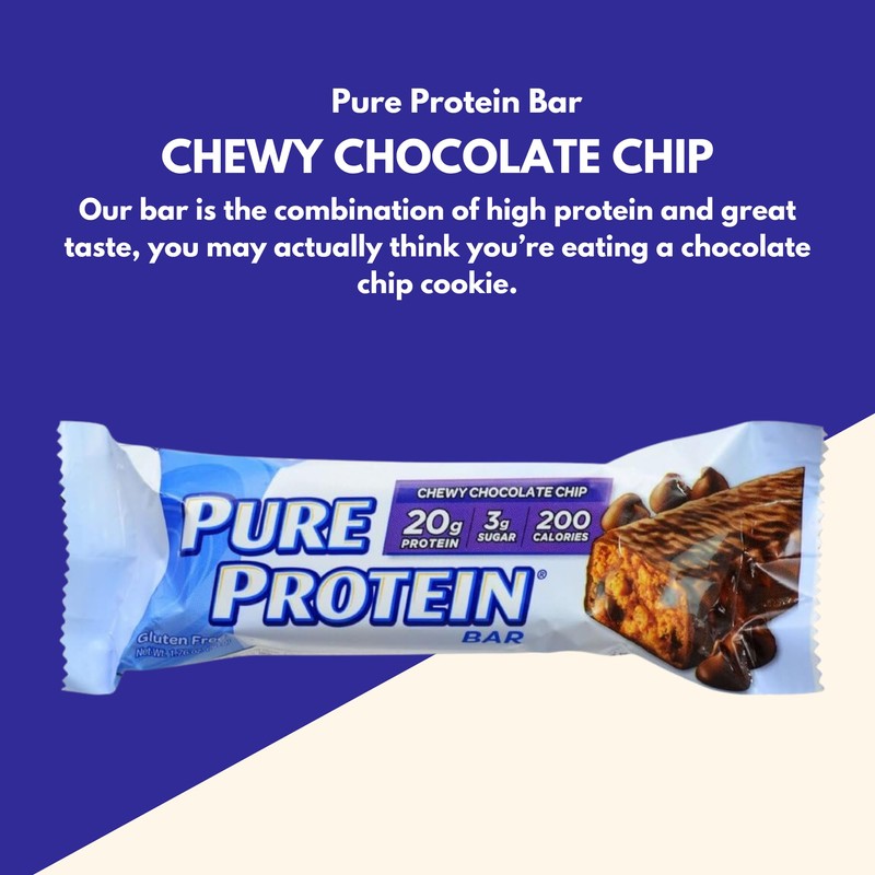 Pure Protien Bar, Chocolate Chip, 1.76oz