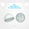 EVERTECHPRO ECAP321 Flue Cap Replacement for Universal HVAC